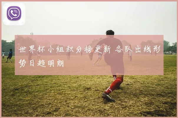 世界杯小组积分榜更新 各队出线形势日趋明朗
