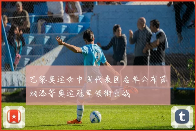 巴黎奥运会中国代表团名单公布苏炳添等奥运冠军领衔出战